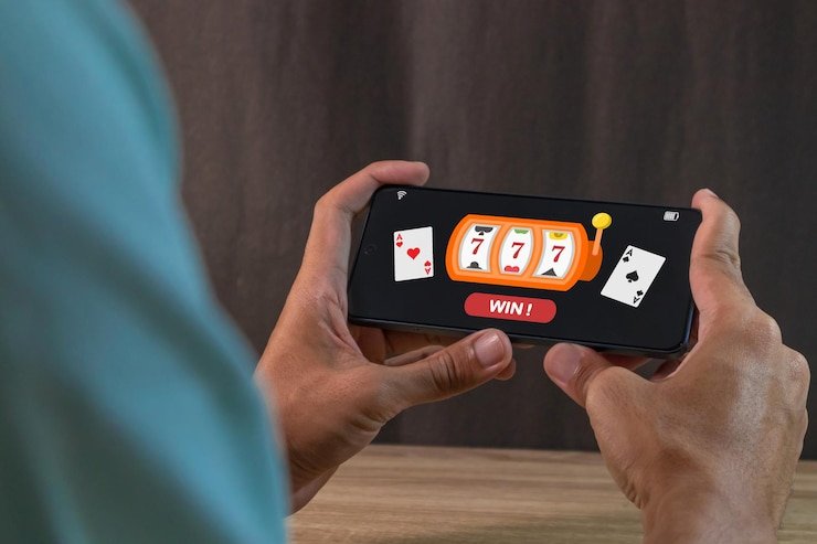 Pengguna mobile membaca bonus harian